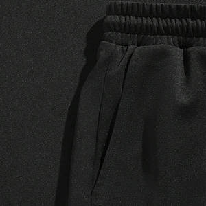 ชุดกางเกงขาสั้นสองชิ้นสำหรับออกกำลังกายในยิมของผู้ชายชุดออกกำลังกายแบบสองชิ้นขนาดพิเศษสไตล์ทางการสวมใส่สบายระบายอากาศได้ดีสำหรับฤดูร้อน - Product Image 3