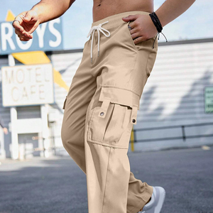 Fourniture directe d'usine Pantalon de randonnée Cargo pour hommes Fabrication professionnelle Vêtements de travail Pantalon de randonnée Cargo d'extérieur pour garçons - Product Image 3