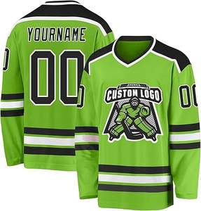 เครื่องแบบฮ็อกกี้น้ำแข็งไซส์พิเศษสำหรับผู้ใหญ่เครื่องแบบฮ็อกกี้น้ำแข็งออกแบบโลโก้ของคุณเอง - Product Image 1