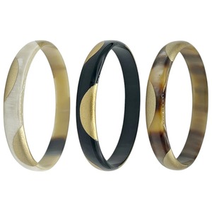 Fournisseur indien fait à la main Antique Look Horn Bangle Bracelet artisanal traditionnel pour offrir des vêtements de fête et Collection pour l'exportation - Product Image 5