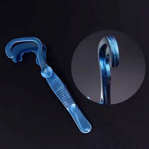 Pinza de Entropía Manual de Titanio de 90 mm, Reutilizable, con Certificación CE, para Cirugía Oftálmica y ORL, Tipo Derecho, Pinzas para Chalazión - Product Image 3