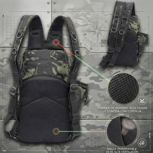 Zaino Multifunzionale Impermeabile per Pesca ed Escursionismo per Attività all'Aperto - Product Image 3