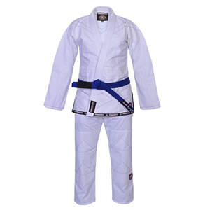 ชุดต่อสู้น้ำหนักเบา450จีเอสเอ็ม BJJ ผู้ชายชุดฝึกศิลปะการต่อสู้เข็มขัดเสริมจิวจิตสึโลโก้ออกแบบได้ตามต้องการ - Product Image 6