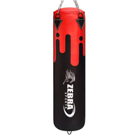 Sac de boxe en cuir sur mesure entraînement de gymnastique Kickboxing équipement de fitness professionnel MMA sac lourd 6FT Tall Sands