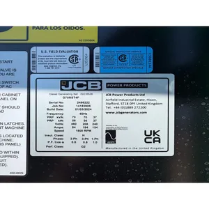 Groupe électrogène diesel industriel de 56 kW avec sélecteur de tension et interrupteur rotatif - Commercial, de secours, sur remorque - Product Image 5