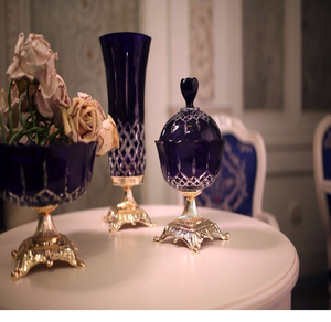 Supports pour colibris dorés et branches de feuilles avec verre givré. Nature. Disponible aux prix de gros. - Product Image 3