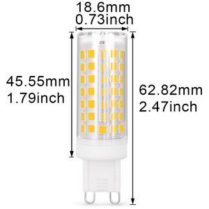 .5W 360 °   Ampoule LED G9 en forme de maïs 400-450LM avec puce SANAN pour lustre et éclairage intérieur domestique - Product Image 3