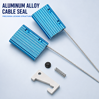 Sello de Seguridad ST-CS-HJ6 de Aleación de Aluminio, Sello de Alambre de Acero a Prueba de Manipulación para Contenedores