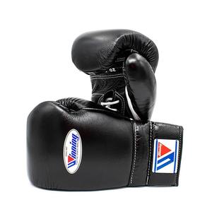 Gants de boxe blancs en cuir véritable, à lacets, avec logo personnalisé, vente en gros, prix raisonnable, unisexe, pour adultes - Product Image 4