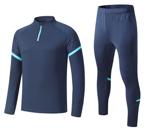 High Quality Custom Men's Soccer Training <b>Jacket</b> Plus Size Wholesale <b>Jersey</b> Long Sleeves Quick Dry Breathable Sports Training - Product Image 6