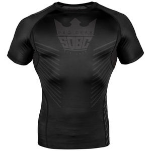 Rash Guard à manches courtes vierges, meilleur équipement personnalisé de conception, équipement MMA et engrenages d'entraînement pour grappins - Product Image 1