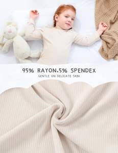 Conjunto de Ropa para Bebé, Parte Superior e Inferior, Traje de Algodón para Bebés, Ropa para Niños Pequeños, Tela Suave, Traje Combinado para Niños y Niñas, Cómodo para Uso Diario - Product Image 6