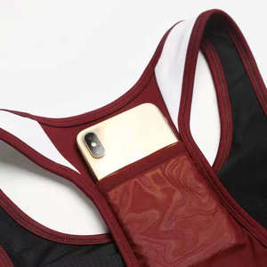 Nouvelle Arrivée Soutien-gorge de Sport Écologique Sans Coutures à Fort Maintien Séchage Rapide Respirant pour Femme, Dos Nu, Col U, Idéal pour la Gym et l'Entraînement - Product Image 5