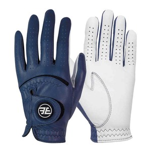 Guantes de Golf de Cuero Cómodos con Diseño de Logotipo Personalizado, Color Personalizado, Protección UV, Correa de Muñeca Ajustable, Dedos Completos, Fabricados por ELIXE SPORTS - Product Image 1