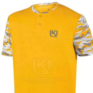 Nueva Llegada de Ropa Deportiva, Tela 100% Poliéster, Transpirable, Talla Grande, Uniforme de Béisbol de Secado Rápido, Mejor Precio - Product Image 5