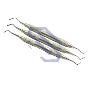 Dental Flat Plastic <b>Filling</b> Restorative Amalgam <b>Tooth</b> <b>Filling</b> <b>Kit</b> Stainless Steel Instruments CE - Product Image 1