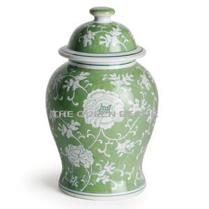 โถขิงโลหะอลูมิเนียมทรงกลมพิมพ์ลายเคลือบเคลือบทำด้วยมือสุดหรู - Product Image 6