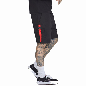 <b>Men</b> <b>Shorts</b> Set Cotton Custom Logo Pakistan Sports Training <b>Short</b> Summer New Cargo <b>With</b> <b>Zipper</b> <b>Pockets</b> Terry Fleece Oversize - Product Image 3