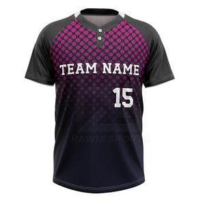 Nuevo Diseño de Camiseta de Béisbol con Logotipo Personalizado 2025, Camiseta de Béisbol Hecha a Medida Más Vendida de Pakistán - Product Image 2
