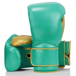 Guantes de Boxeo Profesionales de Piel Sintética Personalizables Más Vendidos - Ligeros, con Correa de Muñeca Ajustable, Antideslizantes, de Alta Calidad - Product Image 1