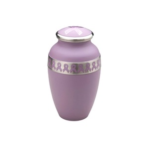 Urne de crémation personnalisée de taille et de conception pour le stockage des cendres Nouvelle urne de crémation en laiton fabriquée en Inde - Product Image 4