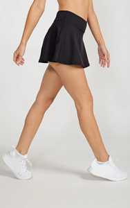 Jupe d'entraînement pour femmes jupe athlétique taille haute avec short intégré tissu doux à séchage rapide pour Fitness Tennis Golf - Product Image 6