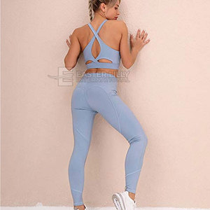 Conjunto de Yoga para Mujer de Alta Calidad, Venta Directa de Fábrica, Ropa Deportiva sin Costuras - Product Image 3