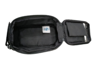 Nouveau sac avant de vélo en Polyester recyclé de couleur noire élégante sac de support Mobile de Cycle étanche pour sac de vélo unisexe