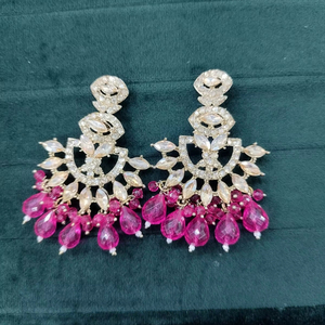 Juego de Aretes con Baño de Sombra, Ligeros, de Aleación de Zinc, para Bodas Tradicionales, Modernos y Elegantes - Product Image 1