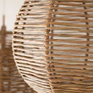 Juego de adornos navideños de jacinto, bolas navideñas de mimbre hechas a mano, regalo decorativo ecológico, proveedor de Vietnam, OEM, ODM - Product Image 4