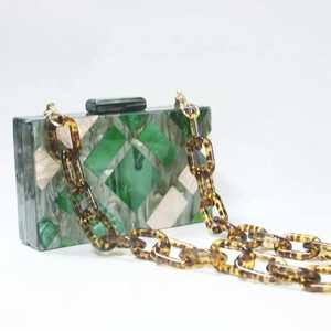 Unique Designer Woman Clutch Imitation Pearl <b>Gold</b> Plated Luxury Butterfly Solid Charm Clutch Complete Set Women's <b>Wedding</b> - Product Image 5