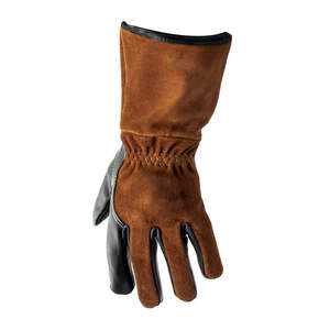 Wholesale Safety Leather Welding <b>Gloves</b> for Warehouse Breathable <b>Mesh</b> Back Leather <b>Gloves</b> For Men's Daily - Product Image 1