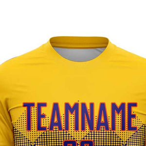 Conjunto de camiseta de fútbol con logotipo personalizado camiseta de uniforme de fútbol 100% poliéster de alta calidad para jugadores de fútbol - Product Image 6