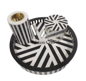 Nuevo diseño resina/MDF/acrílico Bakhoor Set quemador de incienso árabe Oud Bakhoor precio al por mayor quemador de incienso Oud caja de almacenamiento - Product Image 1