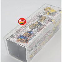 Boîte spéciale Fukuoka en acrylique transparent de haute qualité SHP, Mega Charizard X 'Poncho' et une paire de Pikachu en acrylique