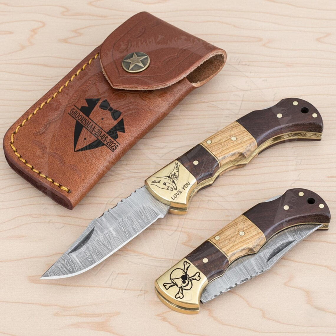 Olive Wood And Rose Wood