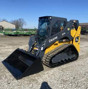 Minicargadora compacta de alto rendimiento para John Deere 317G, máquina de orugas frontal con motor de alta capacidad de carga y rodamientos como componente principal - Product Image 1