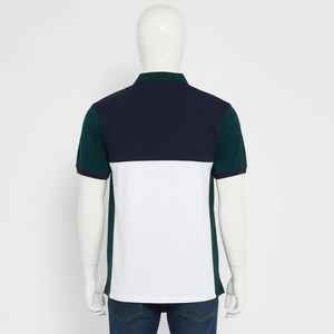 Wholesale High Quality Cotton Polyester Spandex Tri-Blend Pique <b>Slim</b> <b>Fit</b> Business Casual Semi Formal Golf <b>Polo</b> <b>Shirt</b> For <b>Men</b> - Product Image 3