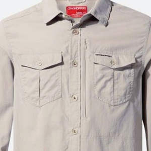 Sabado hommes tissu doux en gros décontracté respirant été extérieur à manches longues chemise tactique - Product Image 3