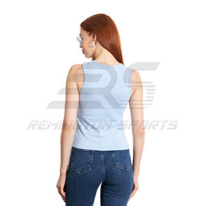 เสื้อกล้ามสำหรับผู้หญิงและเล่นฟิตเนสเพาะกายโลโก้ได้ตามต้องการ - Product Image 6