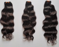 Lot de Cheveux Humains de Temple, Fournisseur d'Usine, Vente en Gros à Prix Abordable, Cheveux Indiens Bruts Remy Vierge Non Traités avec Cuticules Alignées