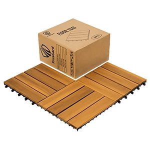 HPW-04 Balcony <b>Outdoor</b> <b>Floor</b> Tile Modern Classic Design Anti-Slip Solid Wood Texture Viet Nam Origin for Courtyard Decoration - Product Image 2