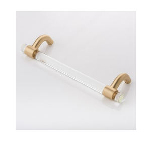 Manija de Puerta de Mármol y Latón, Perilla de Puerta de Gabinete de Cocina, Tirador de Cajón para Tamaño Personalizado, Precio Económico - Product Image 2