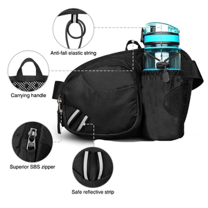 Riñoneras de Moda Unisex Personalizadas de Alta Calidad y Ecológicas para Exteriores con Cierre de Cremallera para Fitness y Viajes - Product Image 2