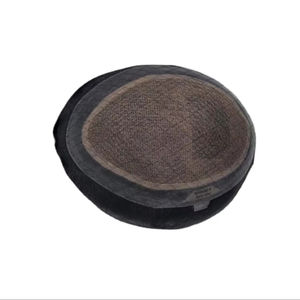 Peluca de Cabello Humano Remy Indio Modelo Mirage Taz BD con 100% de Densidad, Ondas Profundas Naturales y Ondas Sueltas, Base de Encaje PU - Product Image 1