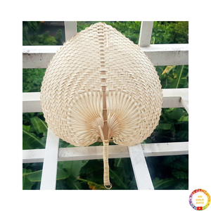 BAMBOO HANDFAN, abanico de bambú, abanico de hojas hecho de bambú para actividades al aire libre y fines decorativos de Vietnam - Product Image 5