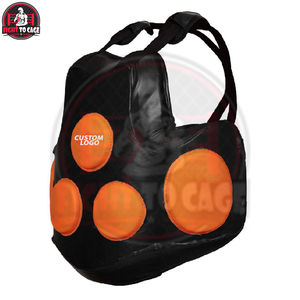 Protection de Poitrine de Boxe Durable et de Haute Qualité FIGHT CAGE GEARS - Matériau PVC, Logo/Couleurs Personnalisables pour Entraînement de Boxe/MMA/Kickboxing - Product Image 4