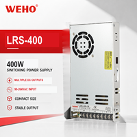 LRS-400-48 WEHO 400W 48V 8.3A Schalt netzteil Werks steckdose Transformator LED Licht leiste Netzteil