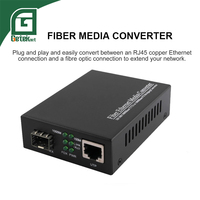 Convertidor de medios Epon Rj45 de fibra óptica multimodo único GETEKnet Mini punto multimodo 10/100/100 Mbps para solución FTTH