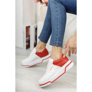 Zapatillas Ch075 Cbt Signature Mujer Blanco/rojo - Product Image 3